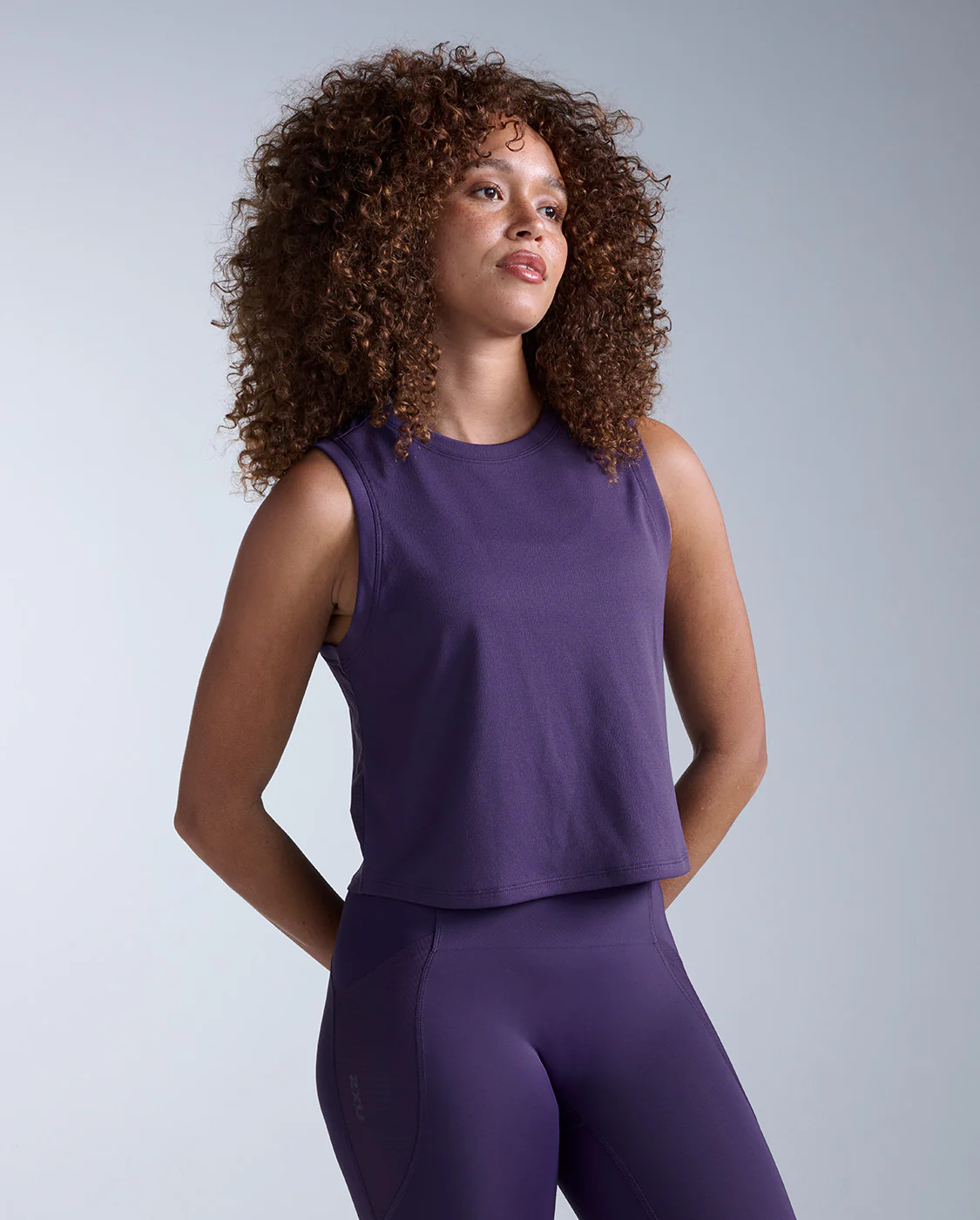 Aero Mesh Crop Tank - Image 2
