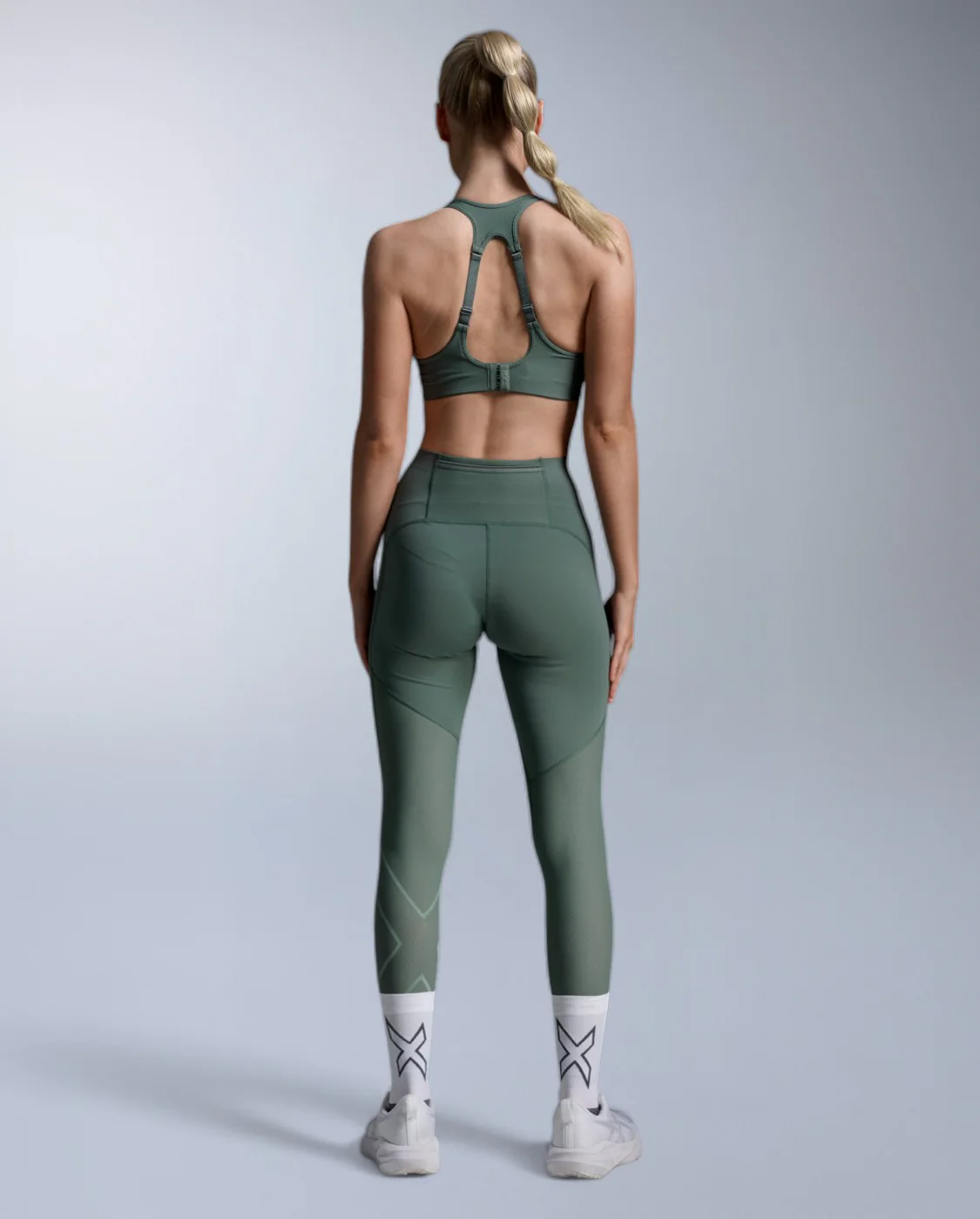 Aero Mesh Hi-Rise Compression Tights - Image 3