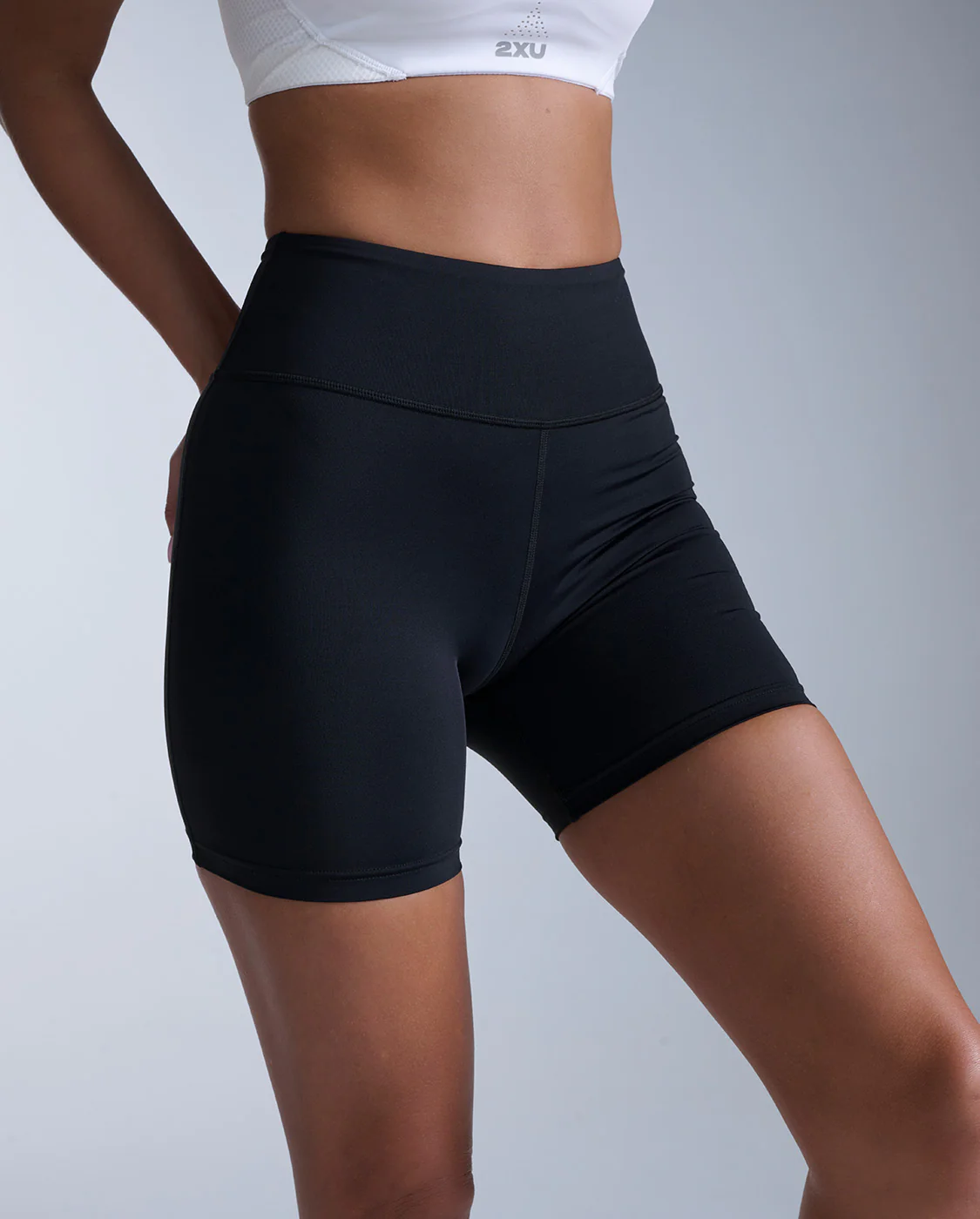 Core Hi-Rise Compression Game Day 5 Inch Shorts - Image 3