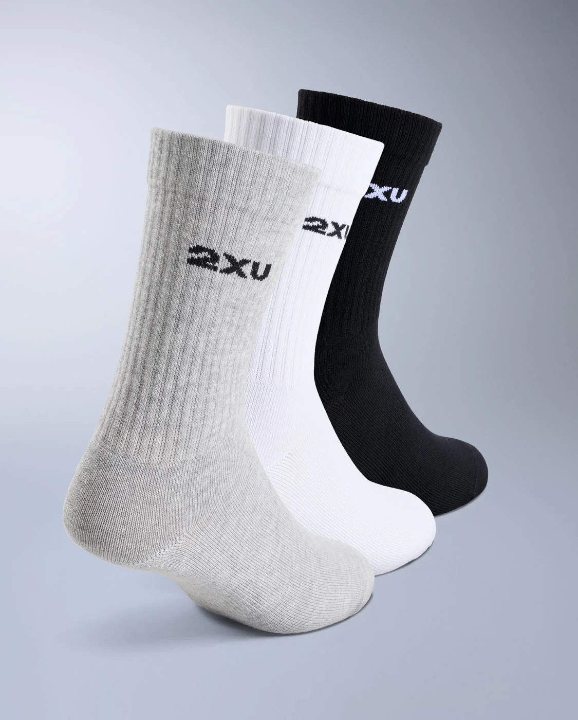 Cotton Crew Socks 3 Pack - Image 2