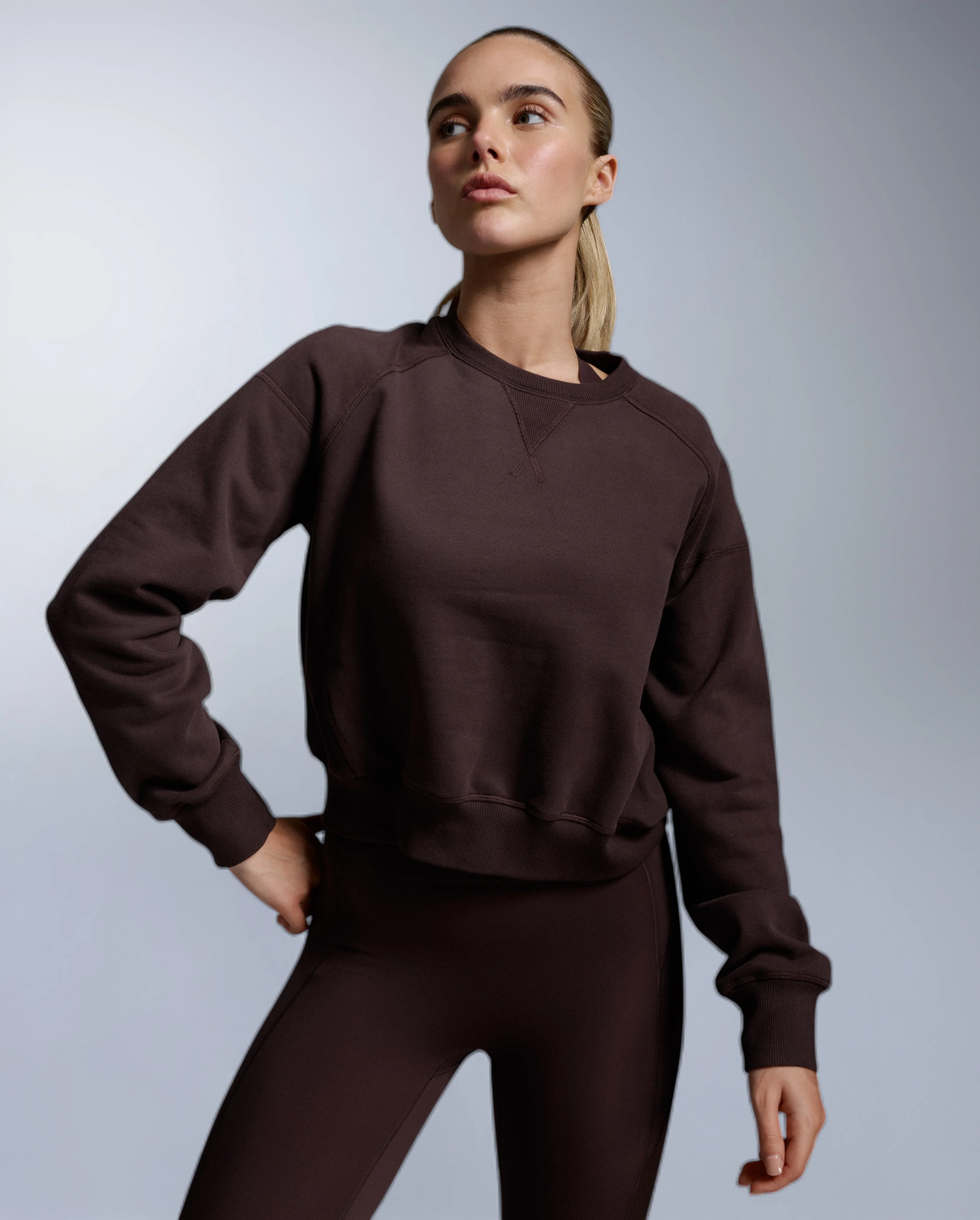 EZ Organic Cotton Ribbed Crew