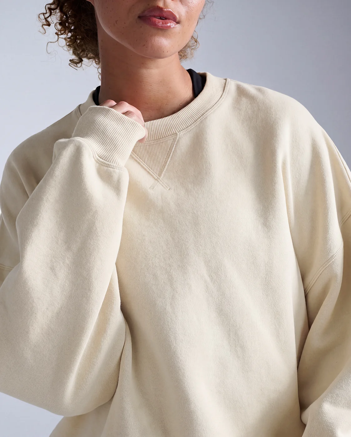 EZ Oversized Organic Cotton Crew - Image 8