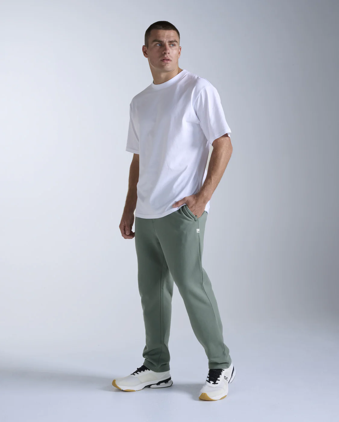EZ Straight-Leg Organic Cotton Trackpants - Image 5