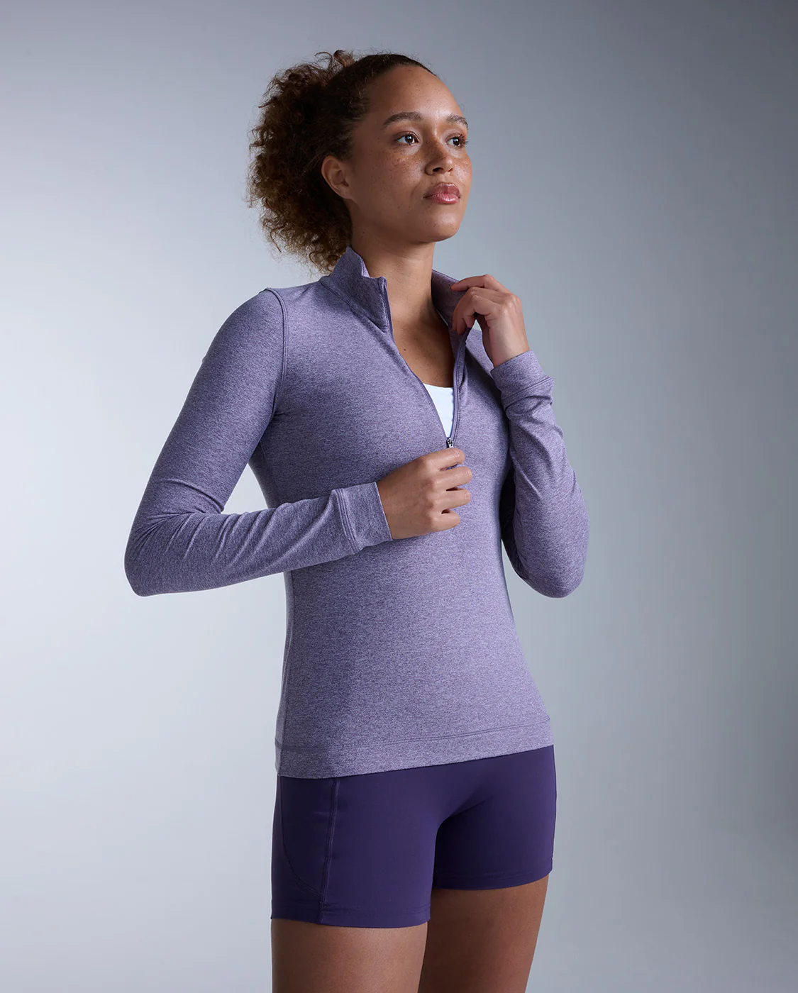 Flex 1/2 Zip Long Sleeve