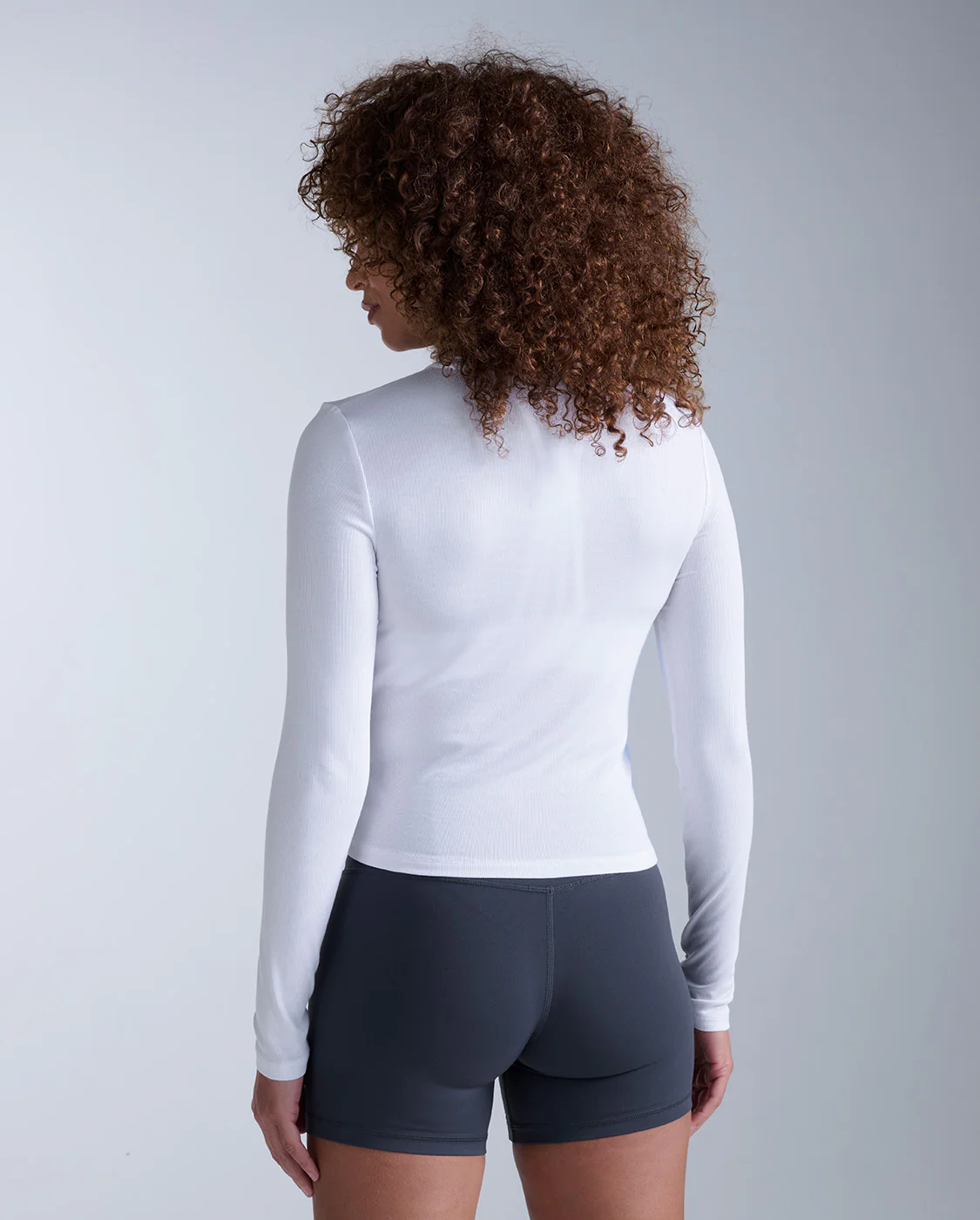 Fluid Modal Ribbed Long Sleeve - Image 3