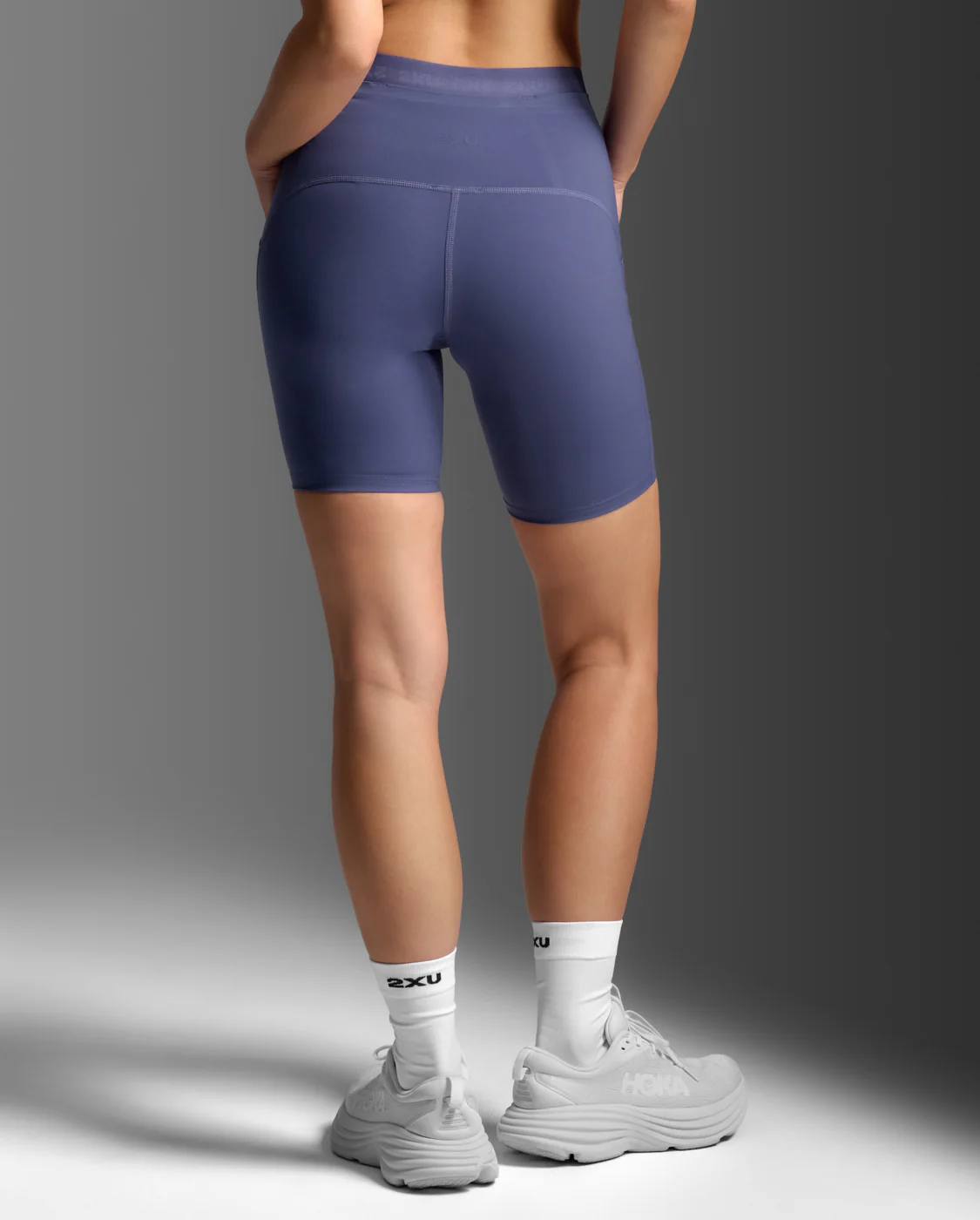 Form Stash Hi-Rise 6" Compression Short with Pockets - Image 2