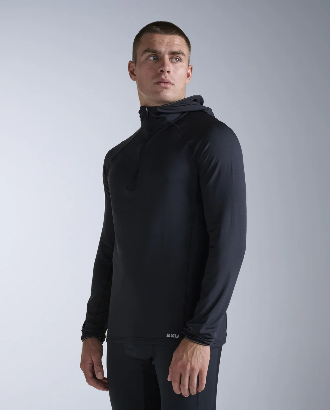Ignition Grid 1/2 Zip Hoodie - Image 2