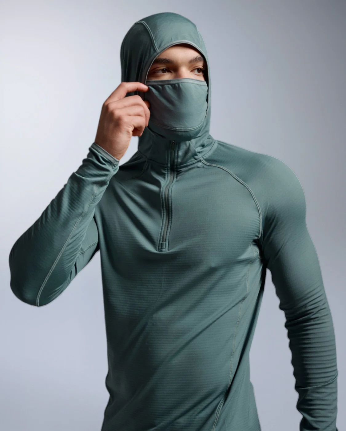 Ignition Grid 1/2 Zip Hoodie - Image 4