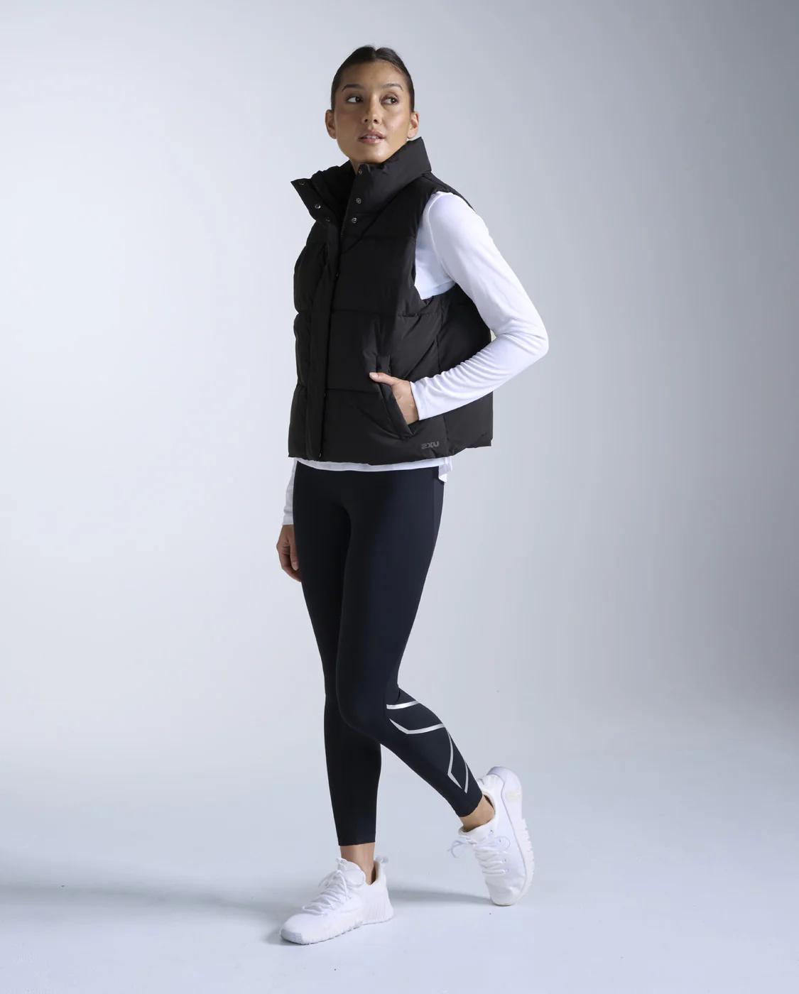 Women's Insulation Puffer Vest - Image 4