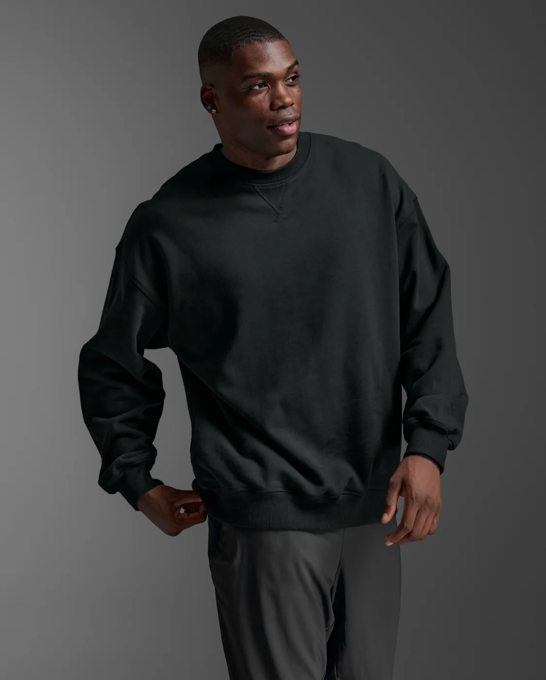 EZ Oversized Organic Cotton Crew - Image 3