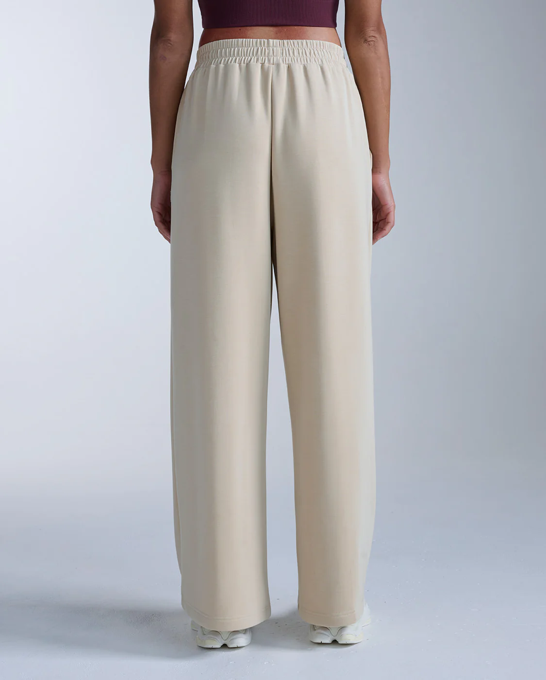 Wonderluxe Sand Washed Wide Leg Pants - Image 3