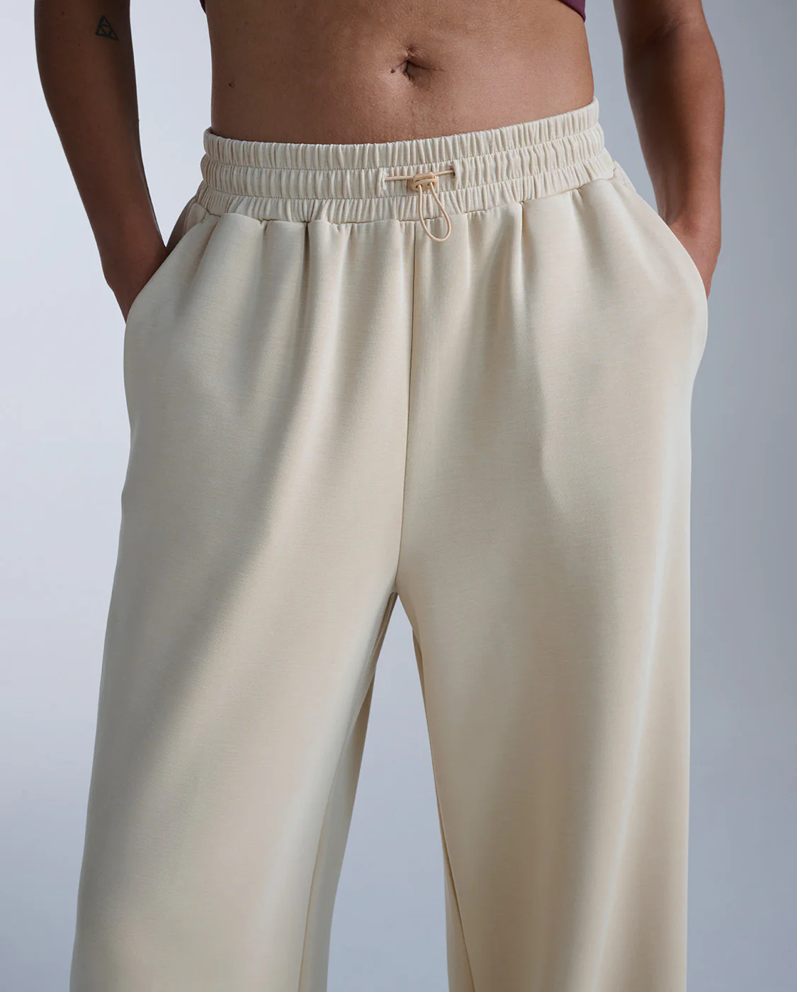 Wonderluxe Sand Washed Wide Leg Pants - Image 4