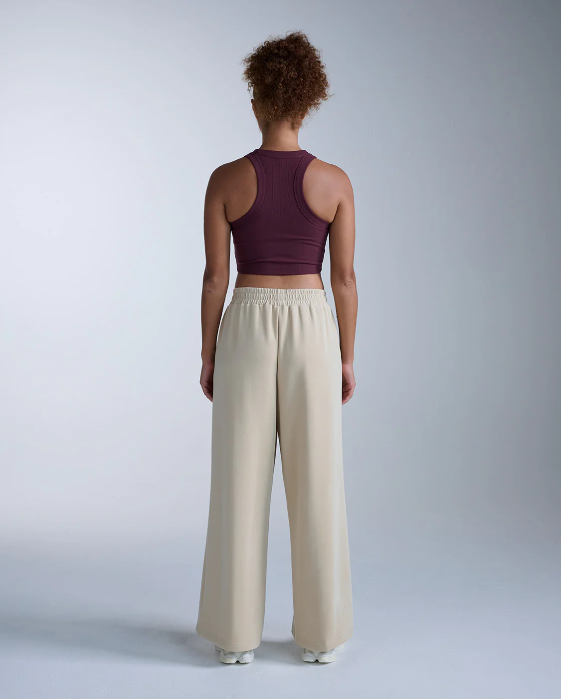 Wonderluxe Sand Washed Wide Leg Pants - Image 8