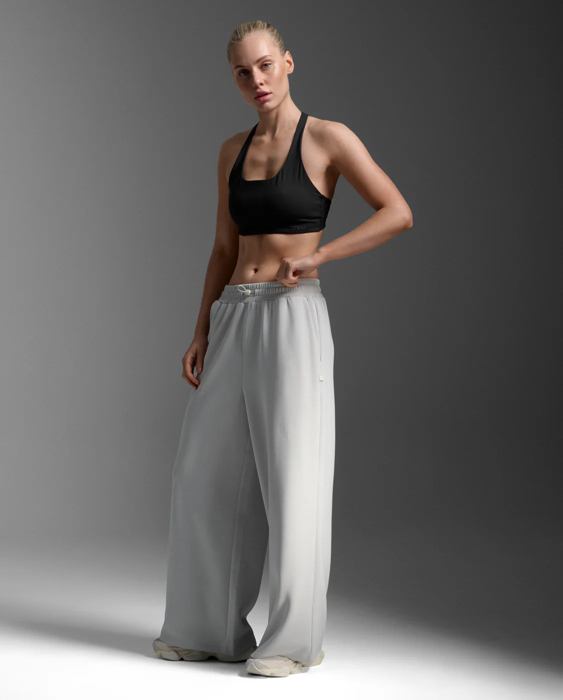 Wonderluxe Sand Washed Wide Leg Pants - Image 3